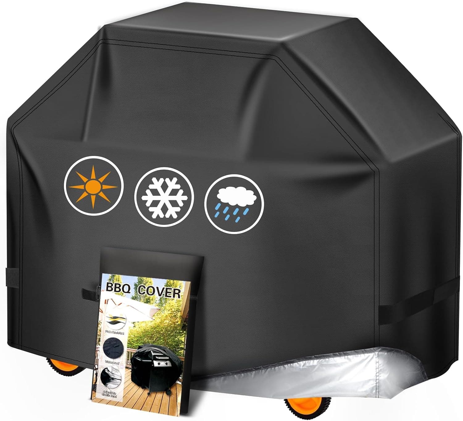 Aoretic Grill Cover, 58 inch — a straightforward waterproof cover at 58 inches